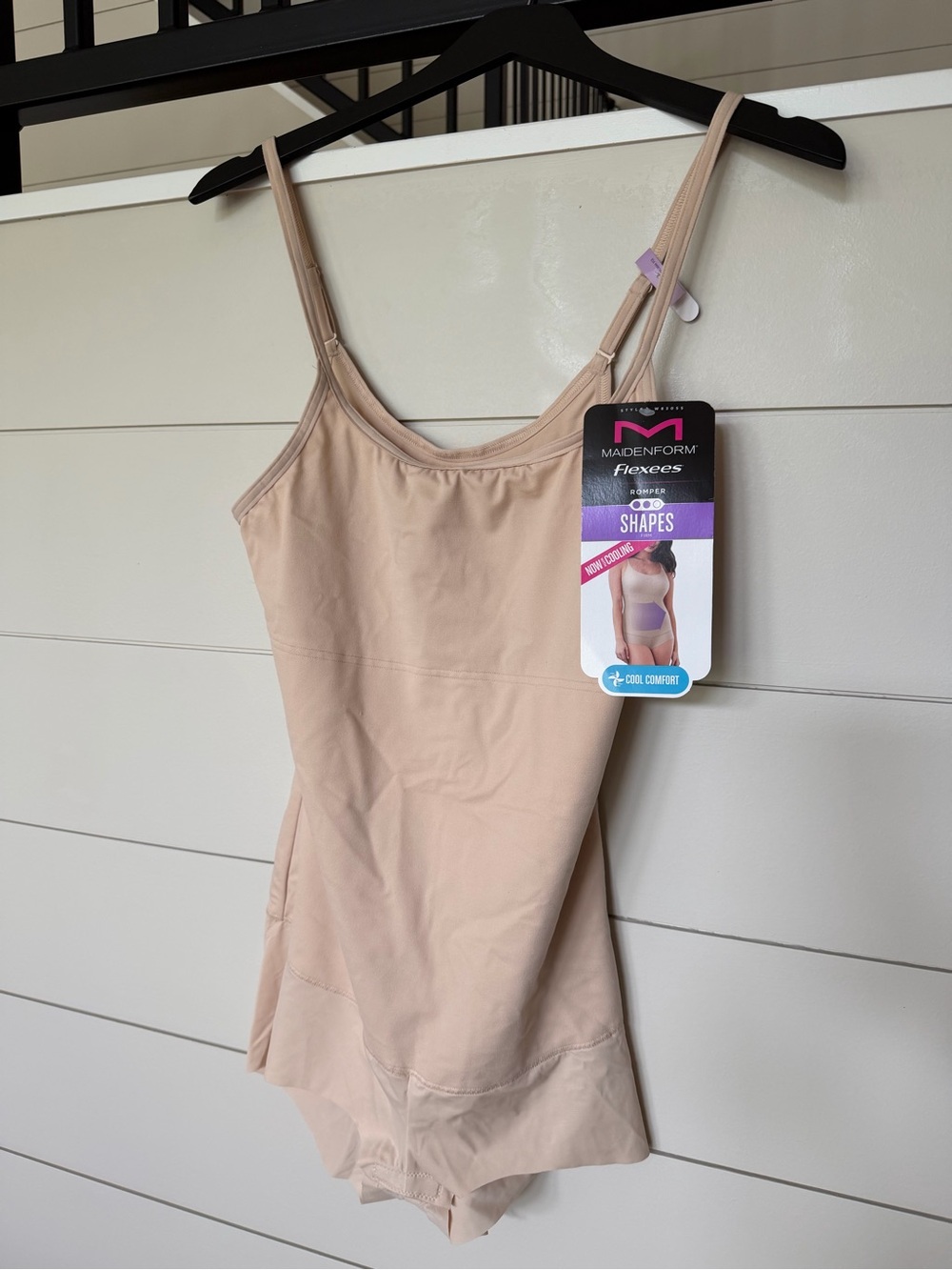 Maidenform Nude Beige Shaping Romper